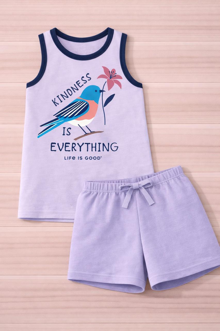 Kindness Bird Kids Co-ord Set