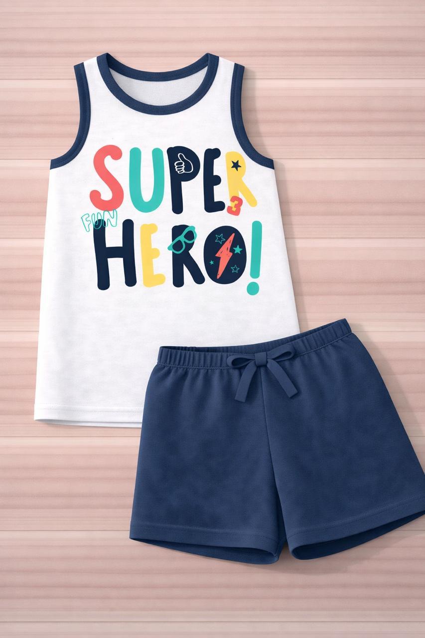 Super Hero Kids Co-ord Set