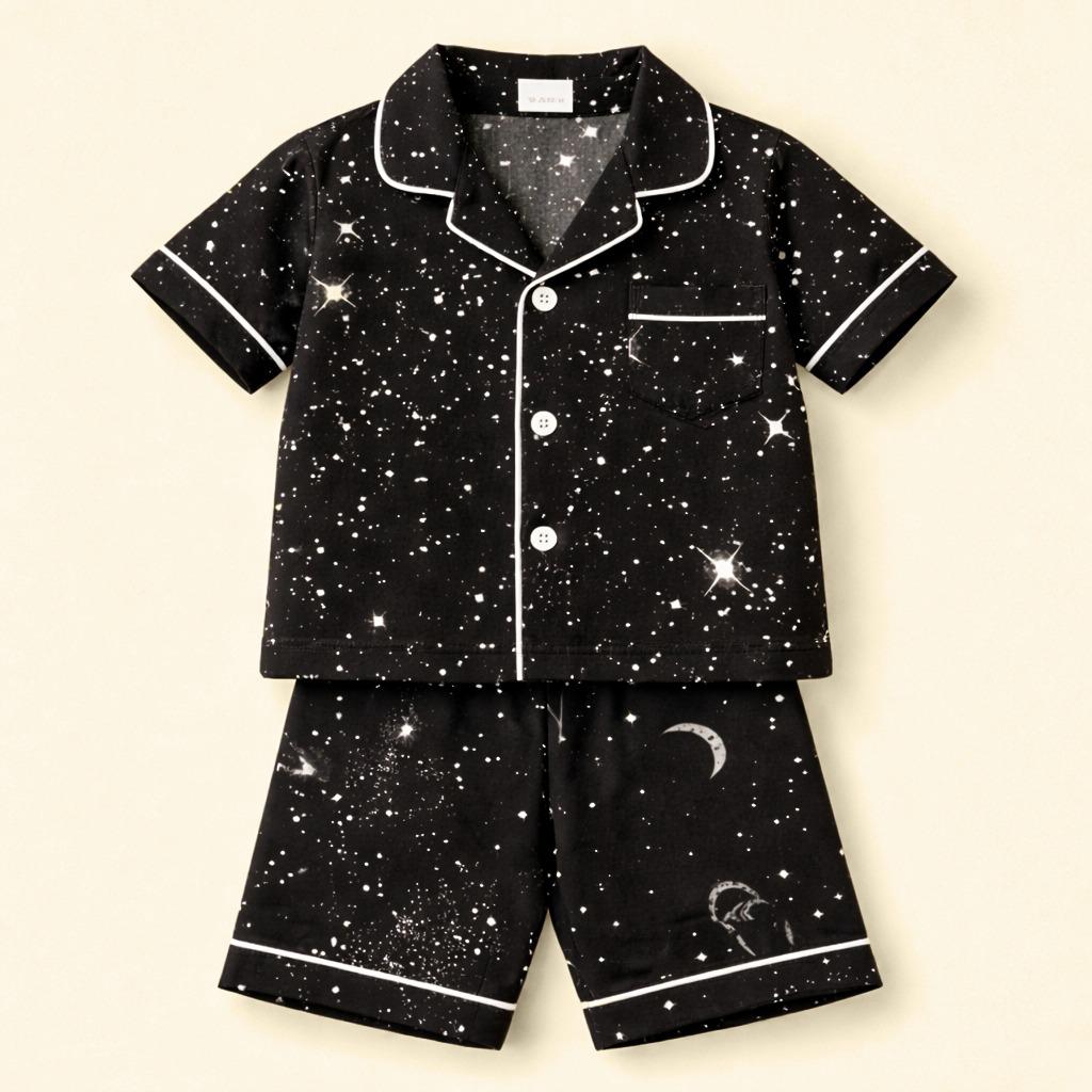 Galaxy Stars Kids Night Suit