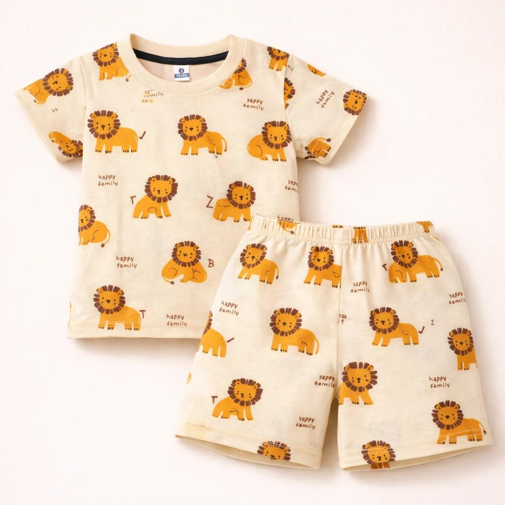 Happy Family Lion Kids Co-ord Set