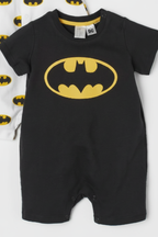 Batman Baby Romper - Logo Detail