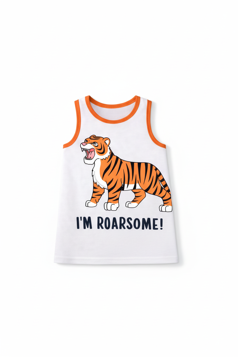 Roarsome Tiger Kids Co-ord Set - Studio Shot 2