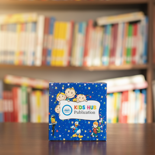 Kids Hub - Bokeh Bookshelf Background