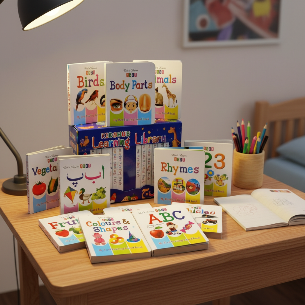 Learning Library - Realistic Study Desk